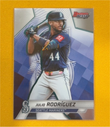 2025 Bowman's Best #49 Julio Rodríguez — front