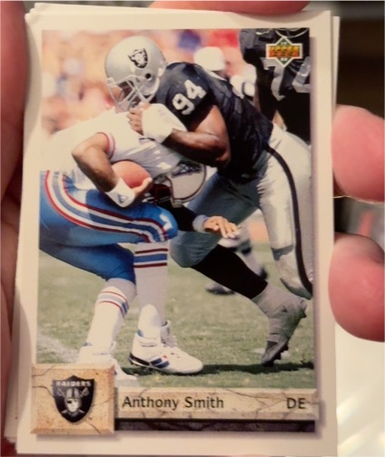 1992 Upper Deck #460 Anthony Smith — front