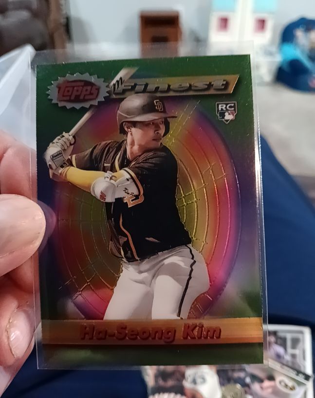 2021 Topps Finest Flashbacks #175 Ha-Seong Kim — front