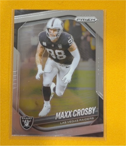 2025 Panini Prizm #195 Maxx Crosby — front