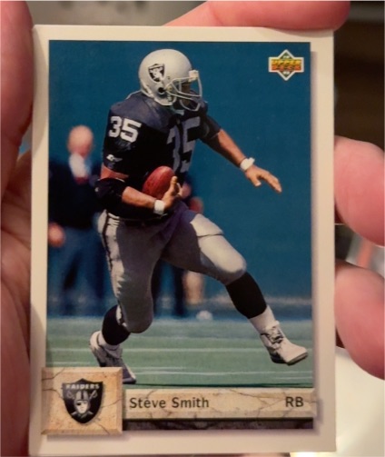 1992 Upper Deck #490 Steve Smith — front
