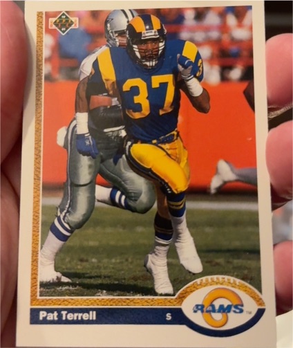 1991 Upper Deck #53 Pat Terrell — front