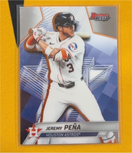 2025 Bowman's Best #34 Jeremy Peña — front