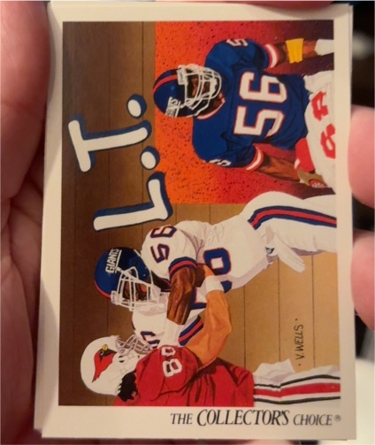 1991 Upper Deck #87 Lawrence Taylor New York Giants Checklist — front
