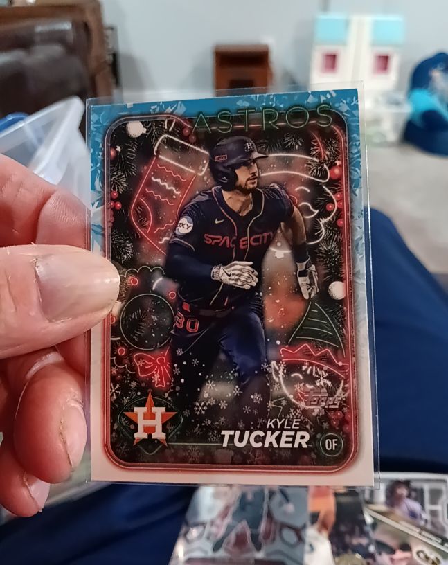 2024 Topps Holiday #H126 Kyle Tucker — front