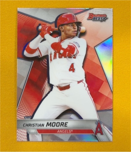 2025 Bowman's Best #TP-2 Christian Moore — front