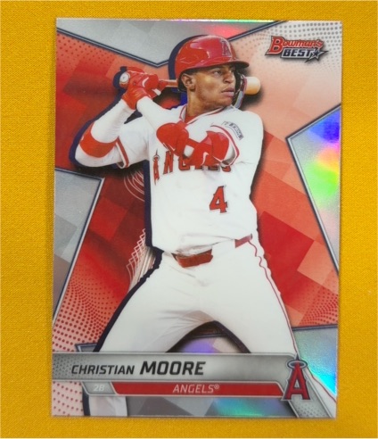 2025 Bowman's Best #TP-2 Christian Moore — front