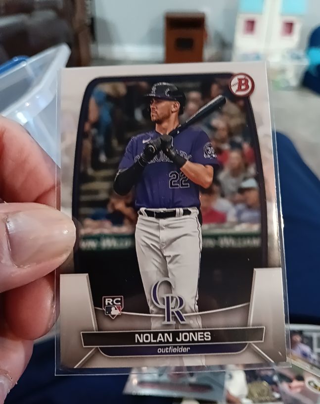 2023 Bowman #74 Nolan Jones — front