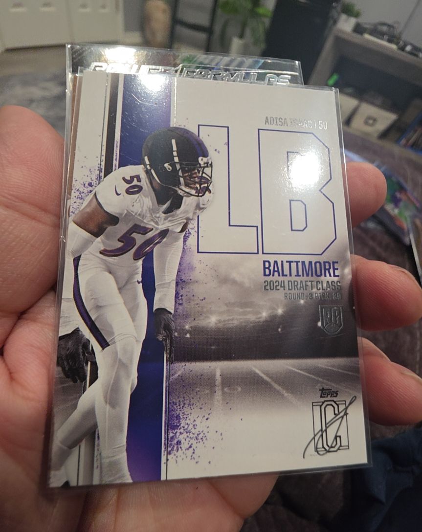 2024 Topps Signature Class #72 Adisa Isaac — front