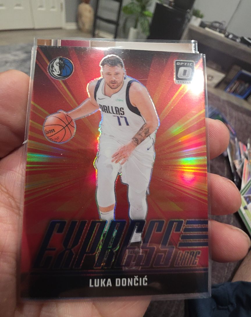2024-25 Panini Donruss Optic #6 Luka Dončić Express Lane — front