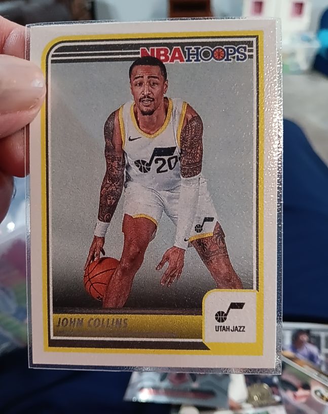 2023-24 Panini NBA Hoops #78 John Collins Utah Jazz — front