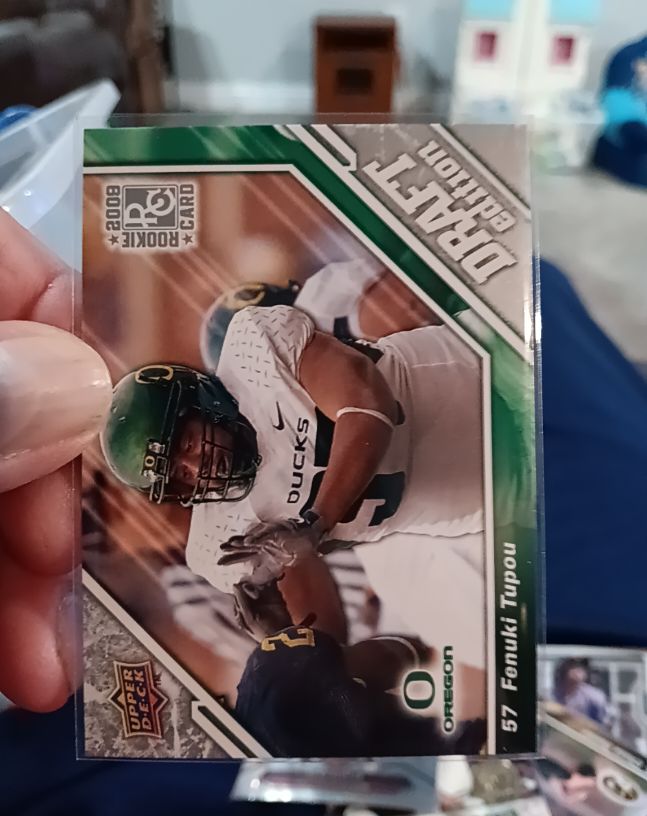 2009 Upper Deck Draft Edition #112 Fenuki Tupou — front