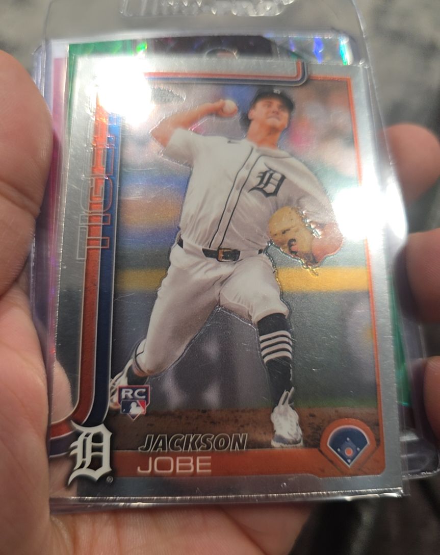 2025 Topps Chrome #249 Jackson Jobe — front