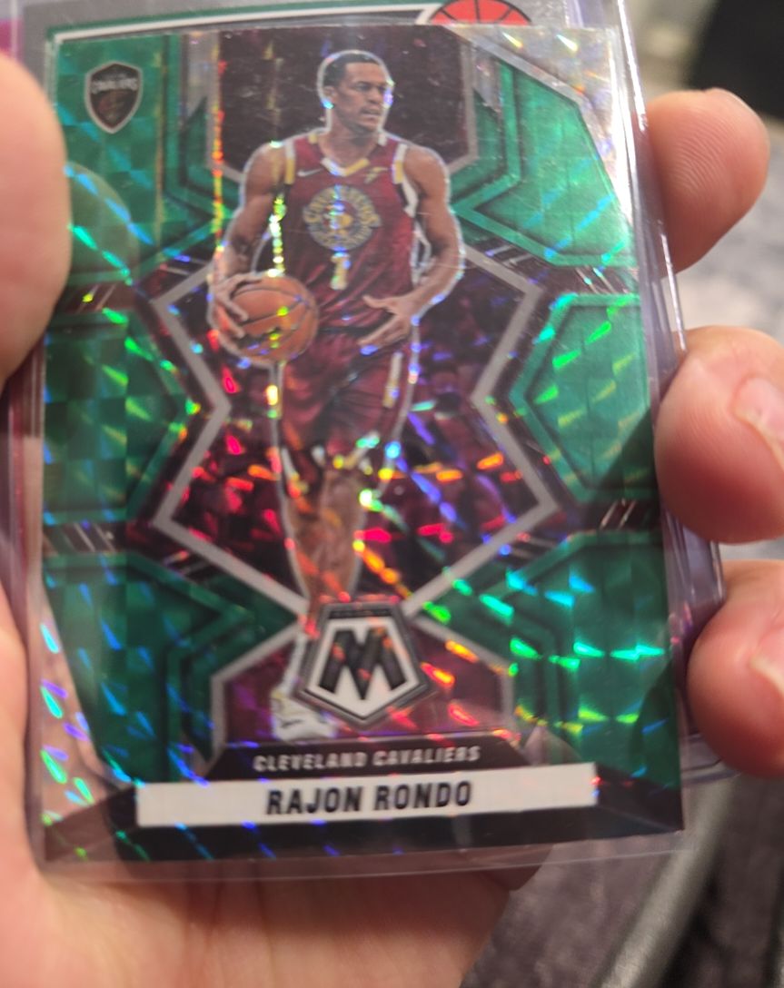 2021-22 Panini Mosaic #74 Rajon Rondo — front