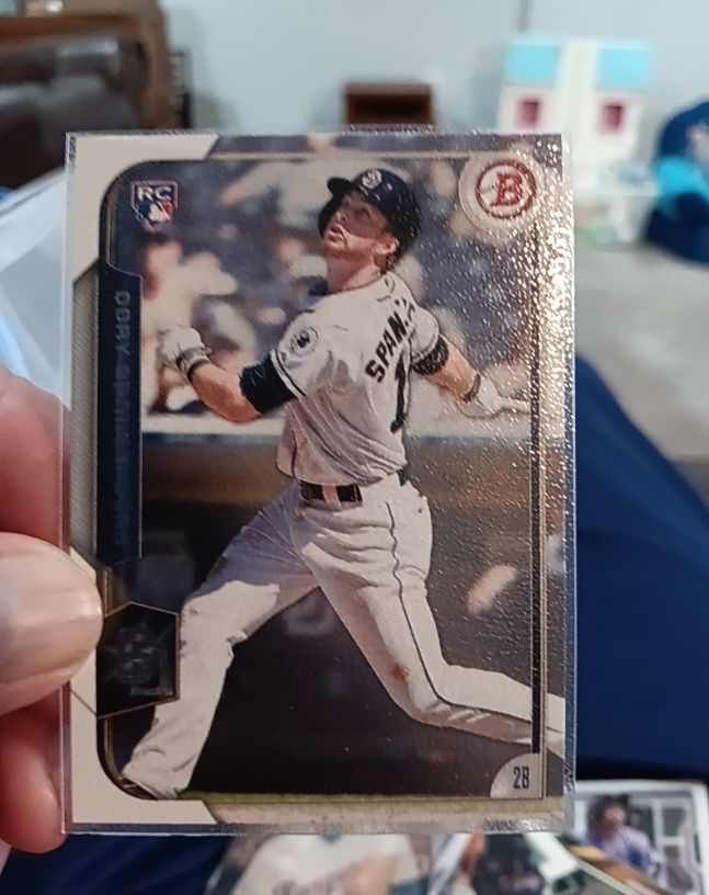 2015 Bowman #128 Cory Spangenberg — front