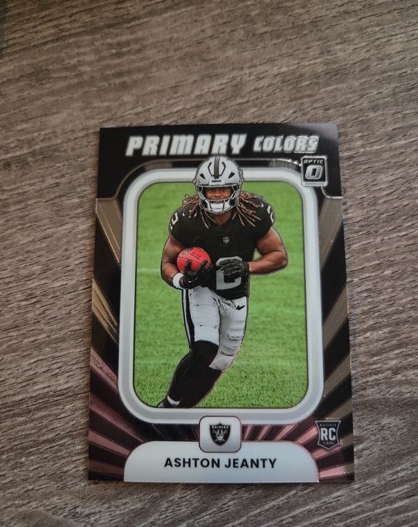 2025 Panini Donruss Optic #4 Ashton Jeanty Primary Colors — front