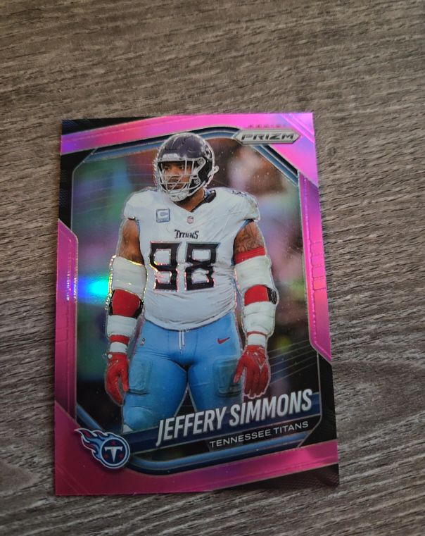 2024 Panini Prizm #282 Jeffery Simmons — front