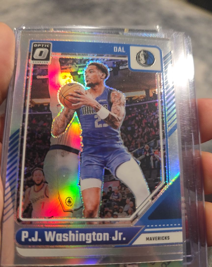 2024-25 Panini Donruss Optic #74 P.J. Washington Jr. — front