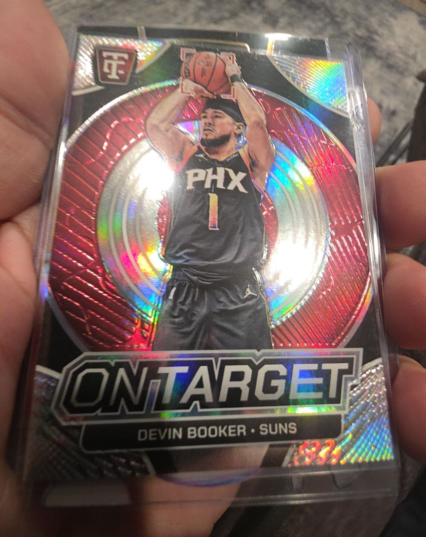 2024-25 Panini Totally Certified #12 Devin Booker On Target — front