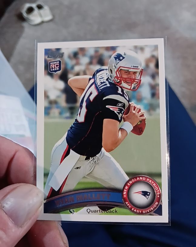 2011 Topps #438 Ryan Mallett — front