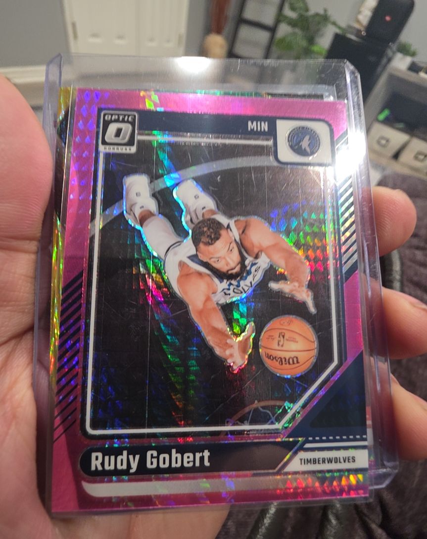 2024-25 Panini Donruss Optic #222 Rudy Gobert — front