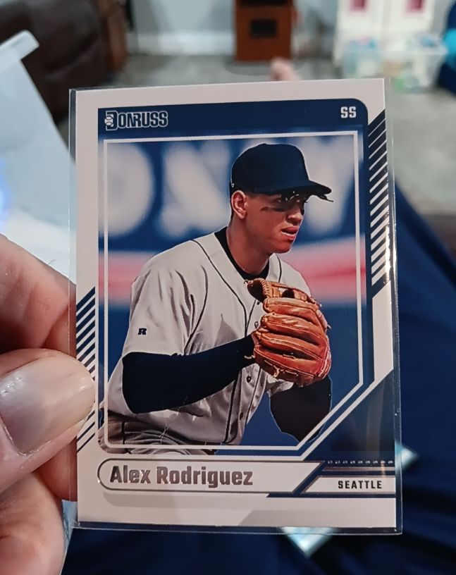 2024 Panini Donruss #6 Alex Rodriguez Seattle Mariners — front