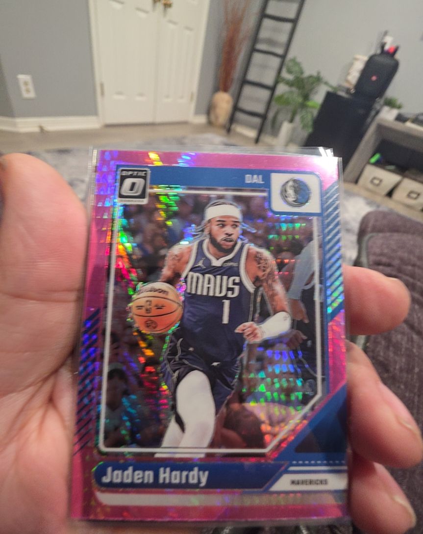 2024-25 Panini Donruss Optic #33 Jaden Hardy — front