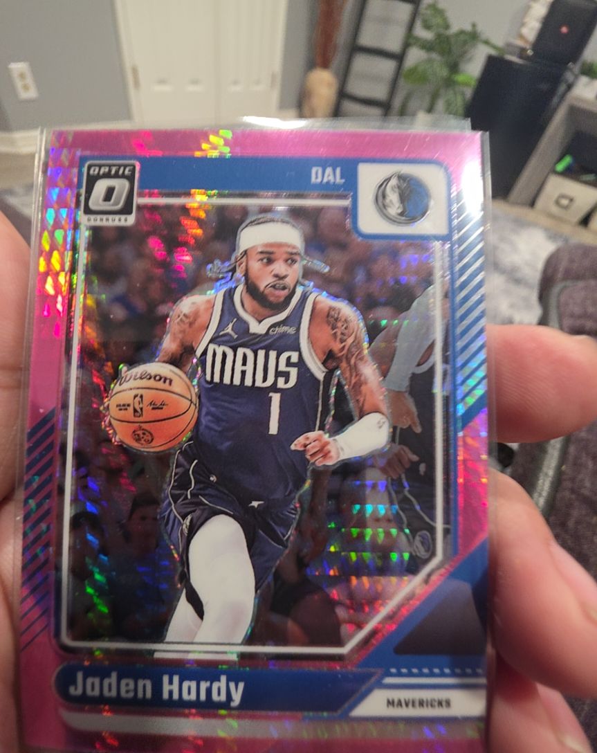 2024-25 Panini Donruss Optic #33 Jaden Hardy — front