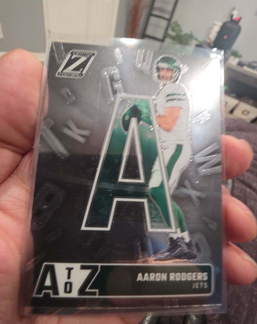 2024 Panini Zenith A to Z #1 Aaron Rodgers — front