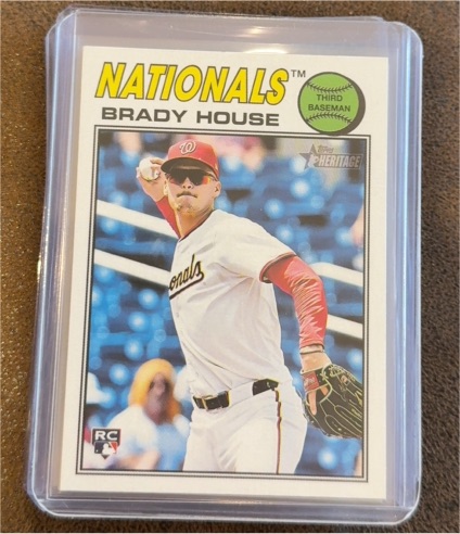2026 Topps Heritage #153 Brady House — front