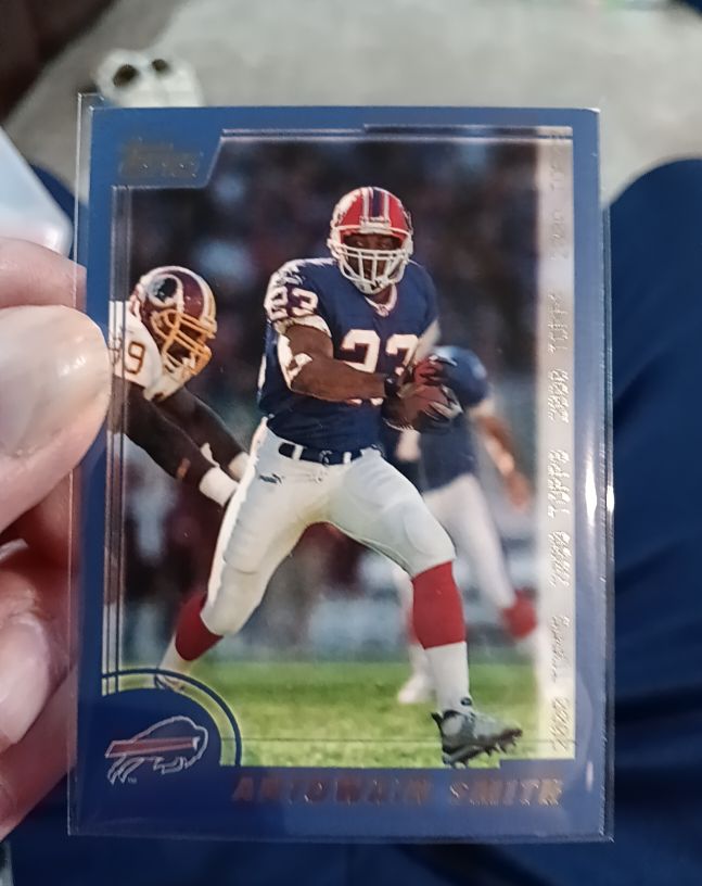 2000 Topps #135 Antowain Smith — front