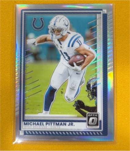 2025 Panini Donruss Optic #131 Michael Pittman Jr. — front