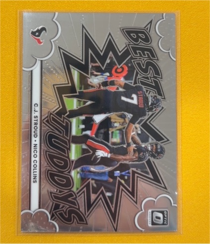2025 Donruss Optic #7 C.J. Stroud / Nico Collins Best Tuddys — front