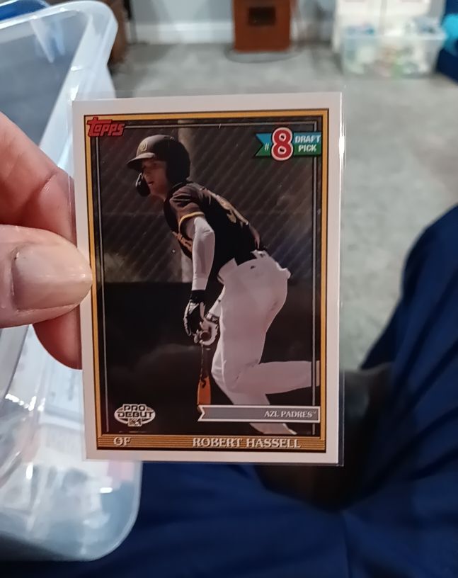 2021 Topps Pro Debut #PD-157 Robert Hassell — front