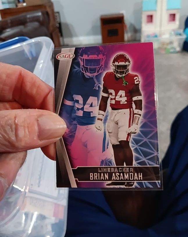 2022 Sage High Series #183 Brian Asamoah — front