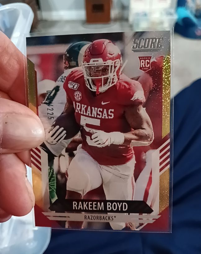 2021 Panini Score #379 Rakeem Boyd — front