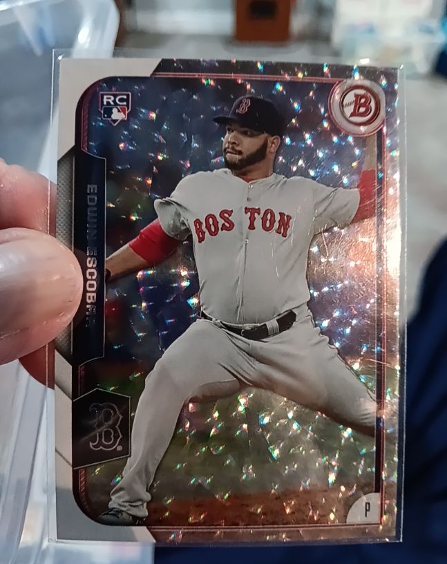 2015 Bowman Silver Ice #133 Edwin Escobar — front