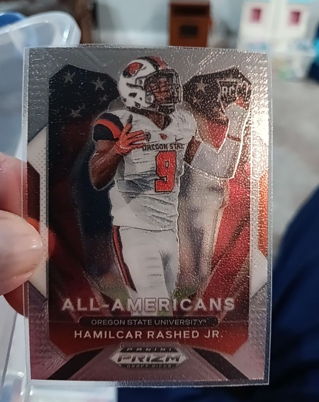 2021 Panini Prizm Draft Picks All Americans #189 Hamilcar Rashed Jr — front