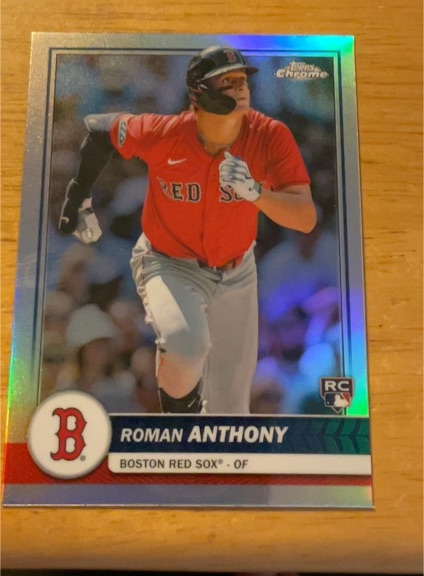 2026 Topps Chrome #16 Roman Anthony — front