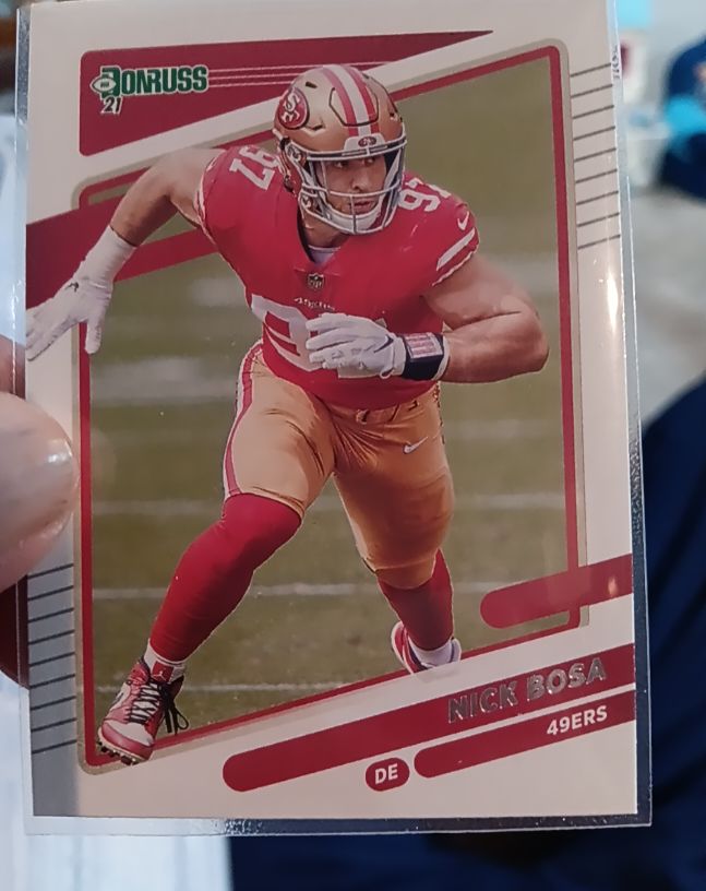 2021 Donruss #56 Nick Bosa — front