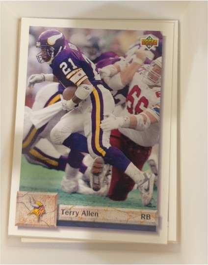 1992 Upper Deck #63 Terry Allen — front