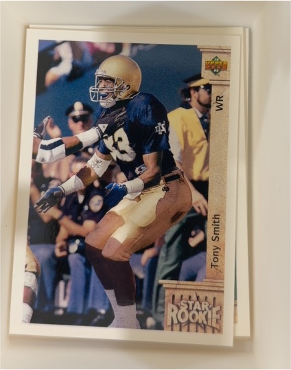 1992 Upper Deck #23 Tony Smith — front