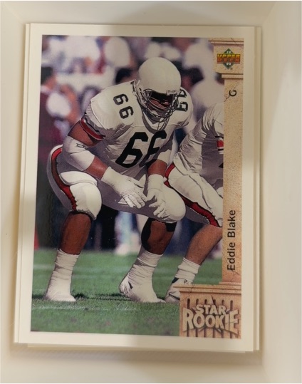 1992 Upper Deck #3 Eddie Blake — front