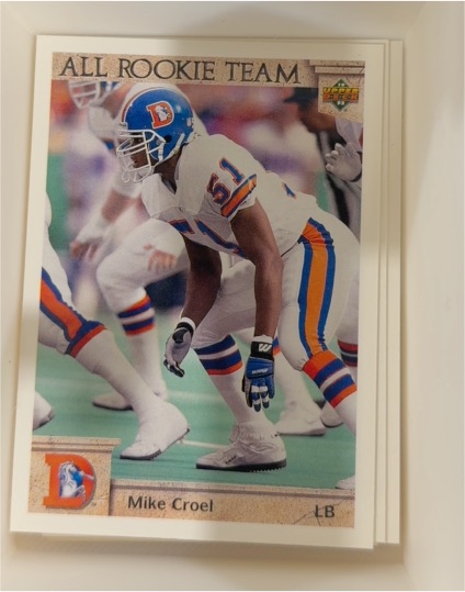 1992 Upper Deck #49 Mike Croel — front
