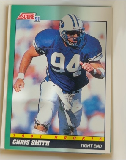 1991 Score #316 Chris Smith — front