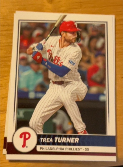 2023 Topps Series 2 #475 Trea Turner — front