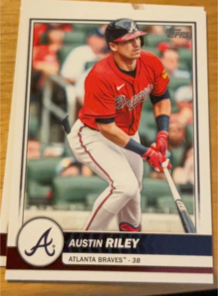 2023 Topps #660 Austin Riley — front