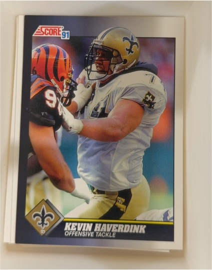 1991 Score #543 Kevin Haverdink — front