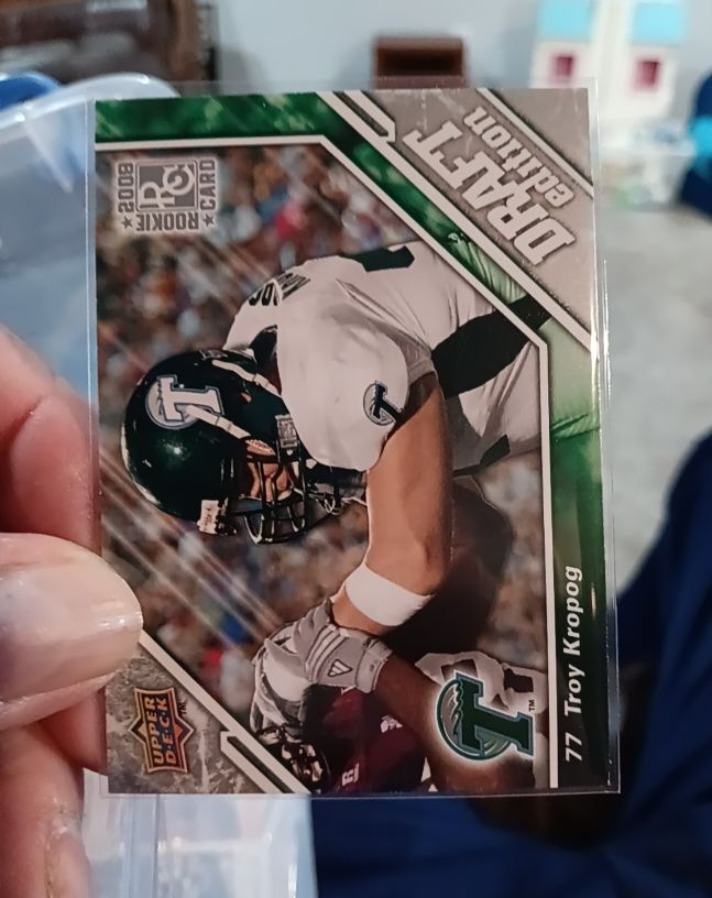 2009 Upper Deck Draft Edition #68 Troy Kropog — front
