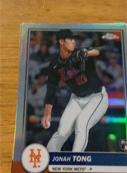 2026 Topps Series 1 #4 Jonah Tong — front